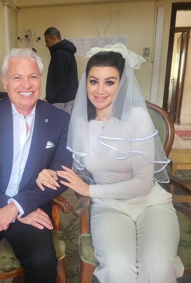 أروى جودة وزوجها