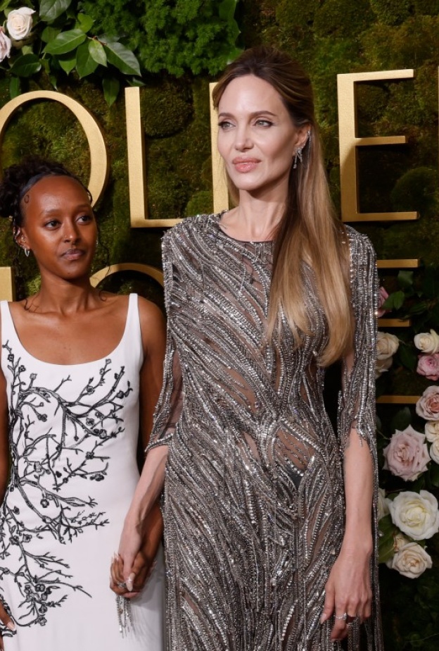 أنجلينا جولي وابنتها