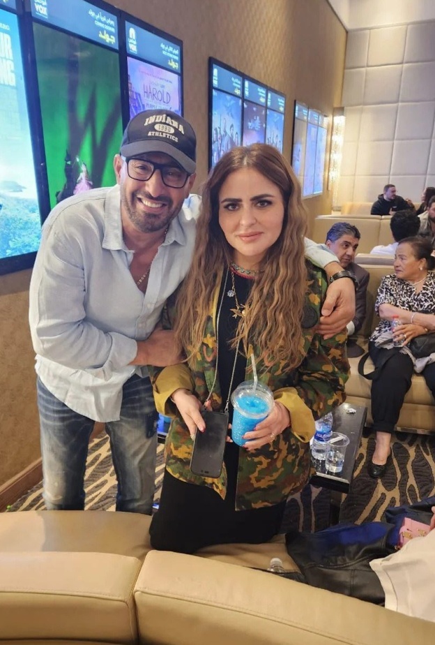 أحمد السقا ومها الصغير