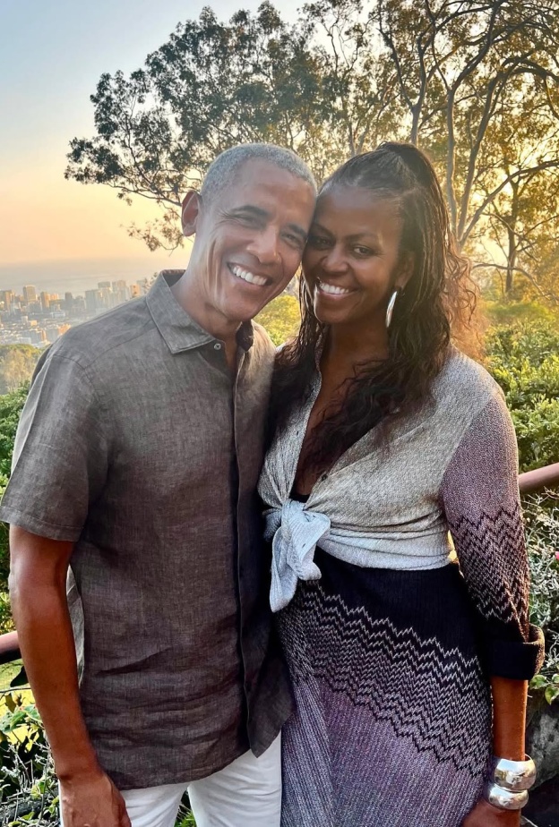 باراك أوباما وميشيل أوباما