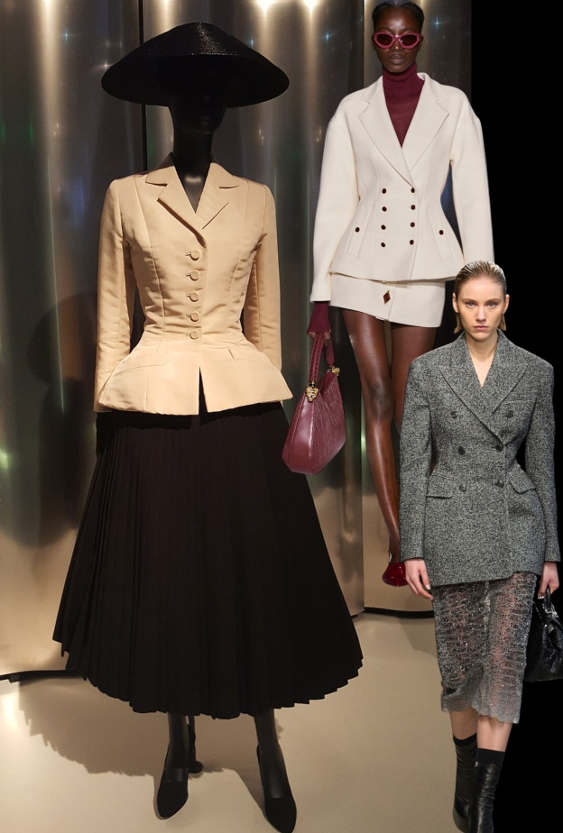 سترة “بار” الأيقونية من كريستيان ديور تُلهم تصاميم الـ tailored blazer في شتاء 2025
