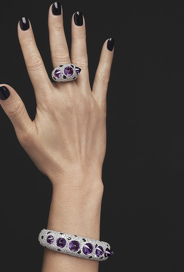 تعرفي على الجمشت حجر شهر فبراير الصورة من كارتييه Cartier