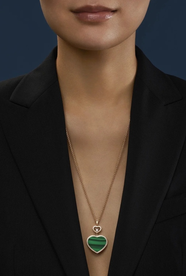 حجر الملكيت في مجوهرات Chopard