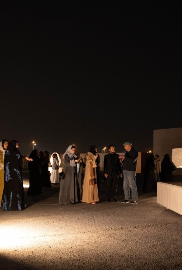 معرض طويق للنحت يفتتح أبوابه للزوار لمشاهدة 30 منحوتة عالمية