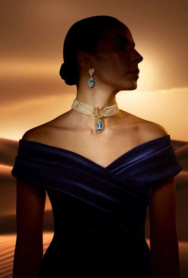 Azza Fahmy Garden Of Light Necklace - Garden Of Light Earrings