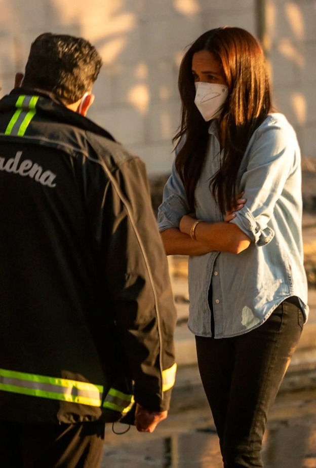 ميغان ماركل عن مساعدة المتضررين من حرائق كاليفورنيا