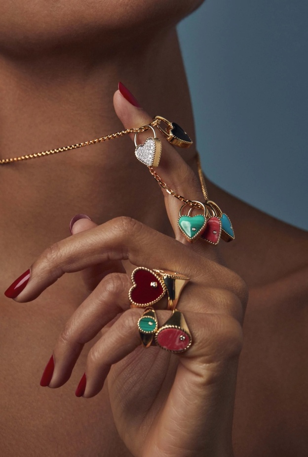 قلادة Cadenas Coeur من  Yvonne Léon