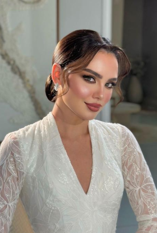 من تسريحات مصففة الشعر سيرينا مصطفى