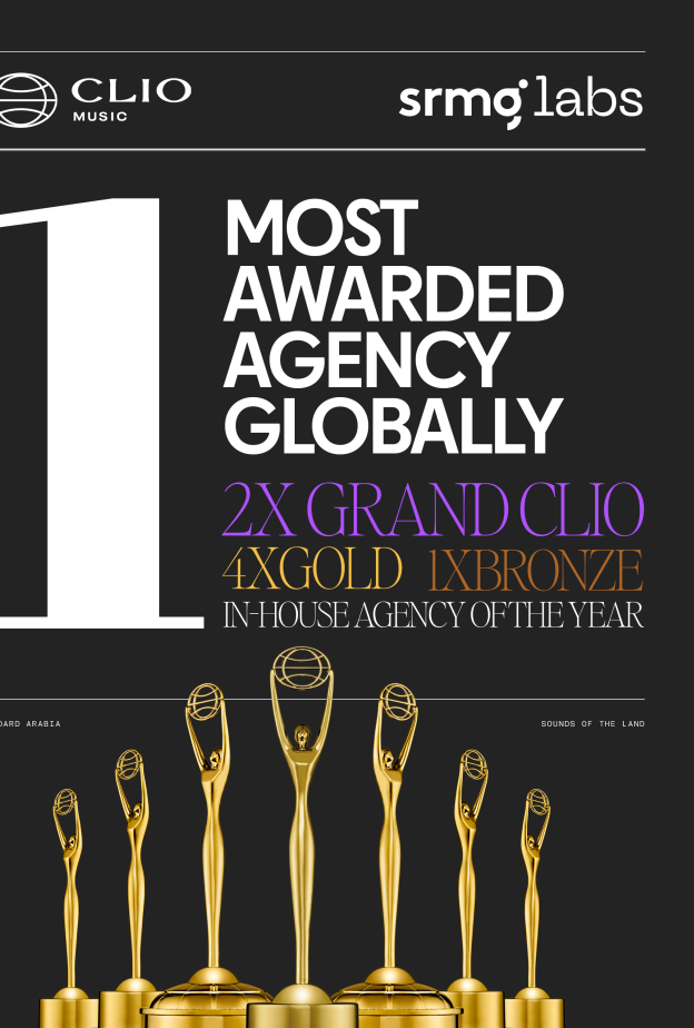 SRMG Labs  تحقق إنجازاً قياسياً في جوائز كليو العالمية