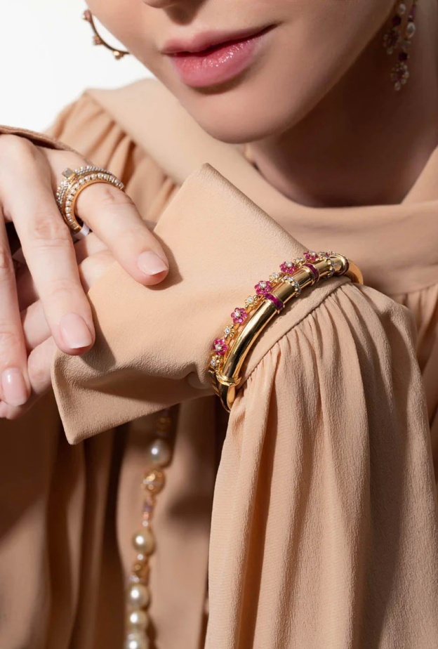 MOKSH- Ruby Kyoto Bracelet