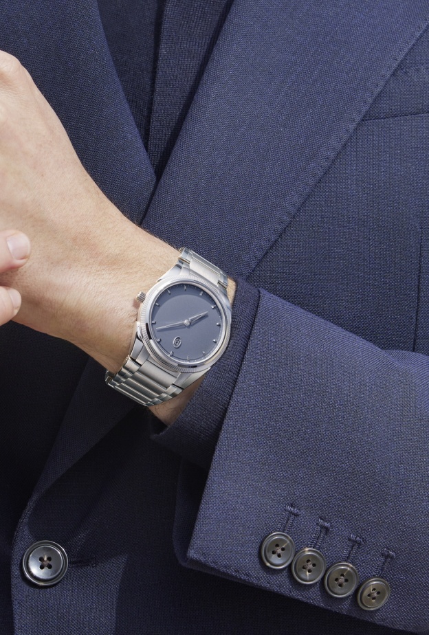 Tonda PF Micro-Rotor Platinum Stone Blue