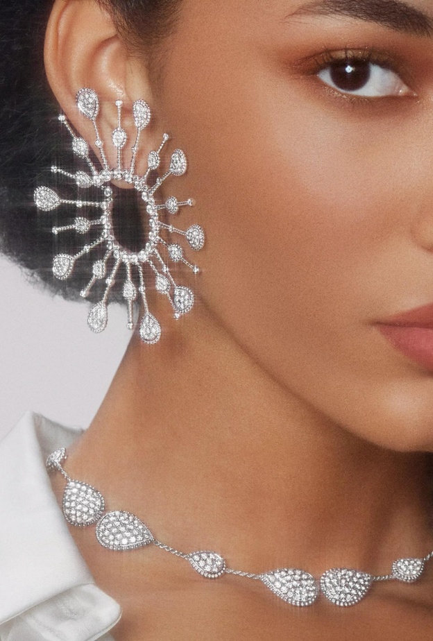 الماس حجر ابريل الفاخر في مجوهرات Boucheron