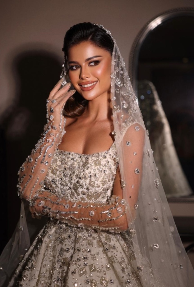 تسريحة عروس من مصففه الشعر ياسمين مصباح