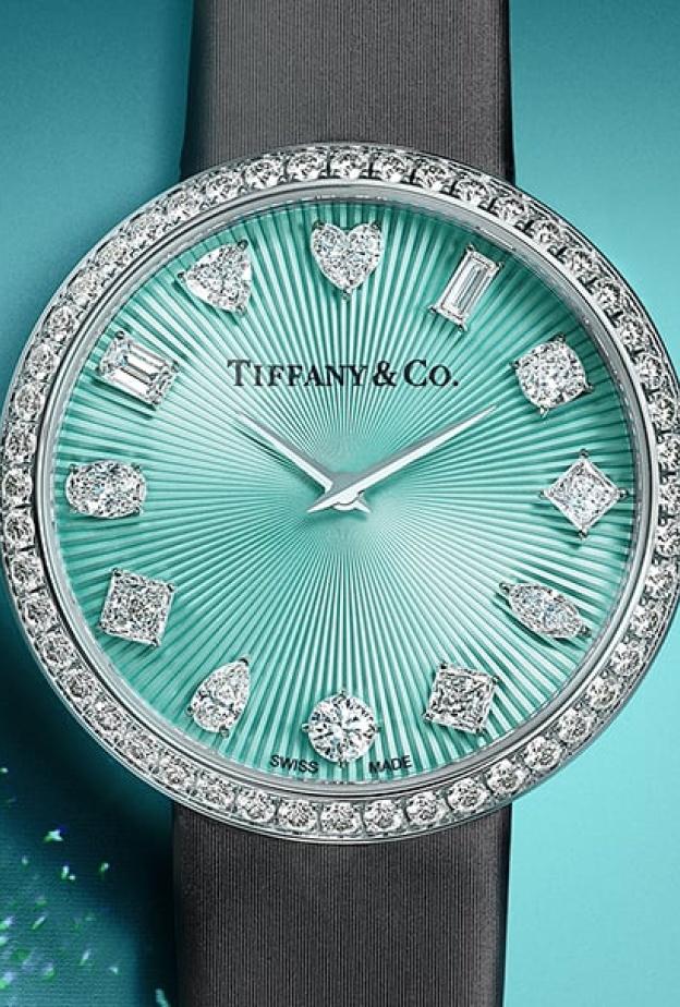 ساعة نسائية فخمة من تيفاني