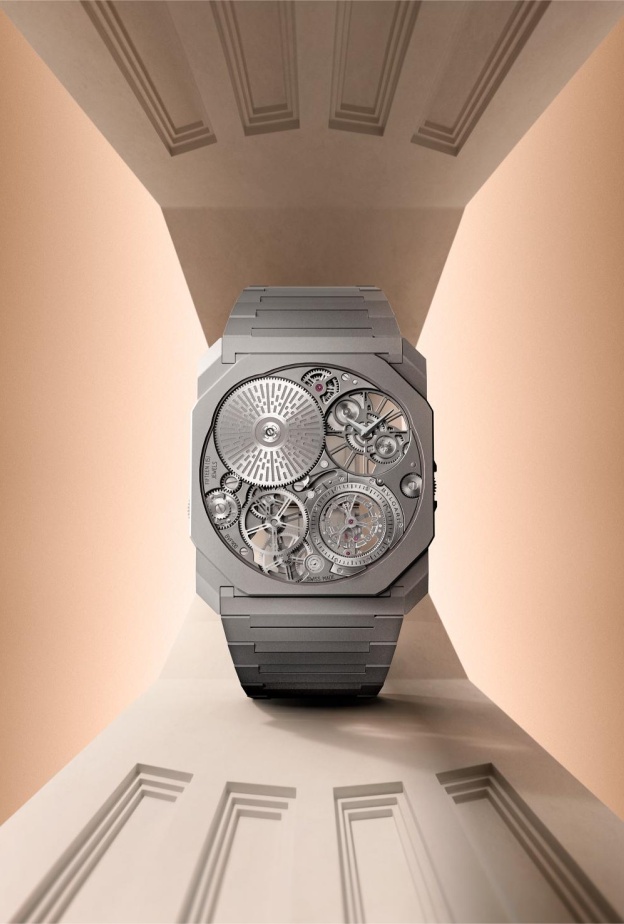 ساعة Octo Finissimo Ultra Tourbillon توربيون استثنائي في تصميم فائق الرقة