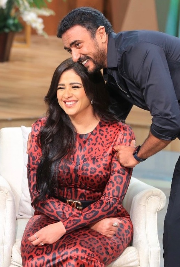 ياسمين عبدالعزيز وأحمد العوضي