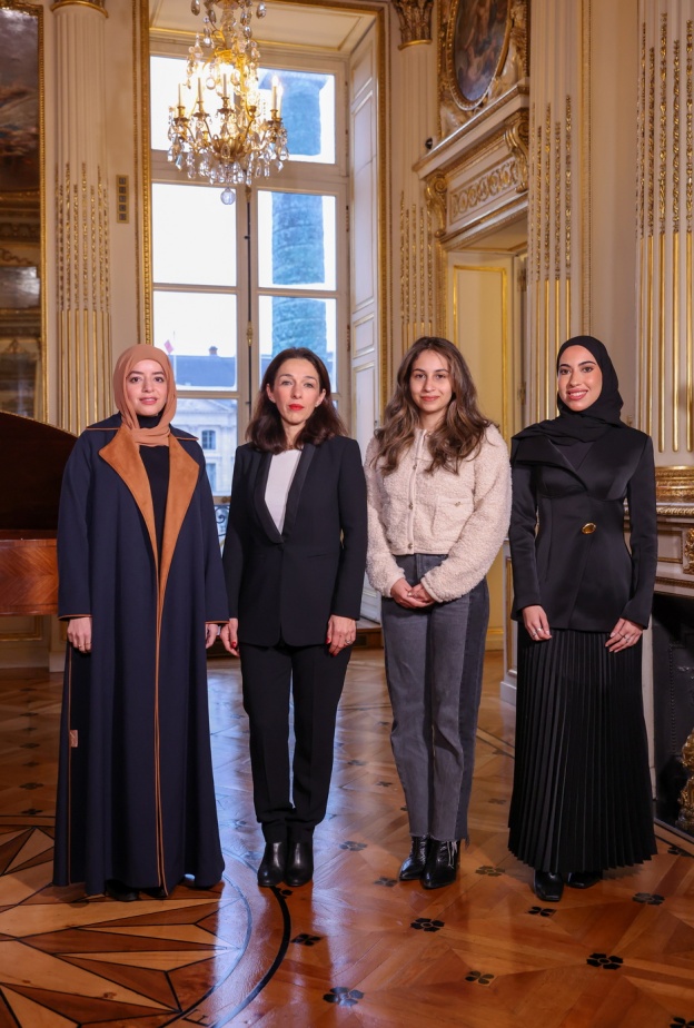 CHAUMET_Aisha AlAttiya, Zahia Albakri, Alanoud Al-Ghamdi with Olga Corsini