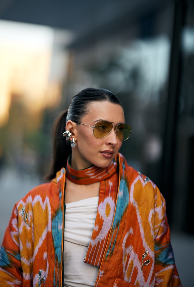 إطلالة من street style