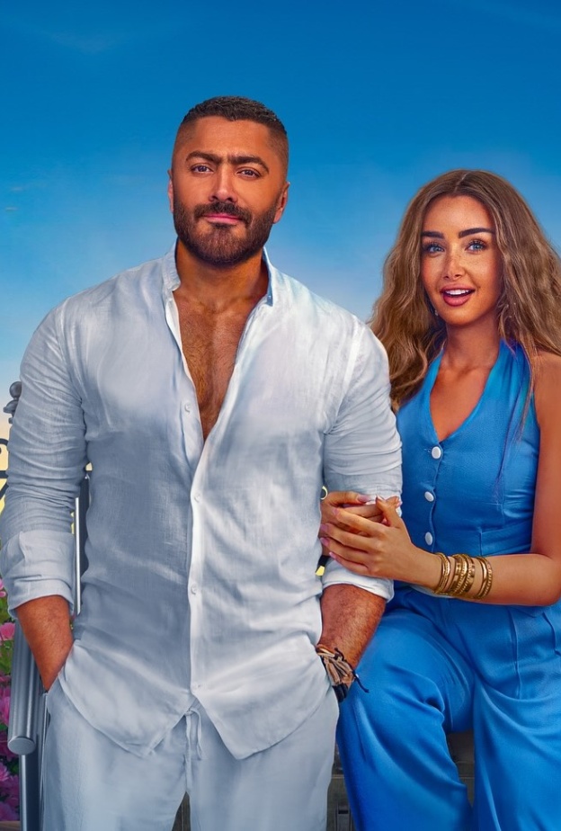 تعاون جديد بين تامر حسني وهنا الزاهد في فيلم ريستارت