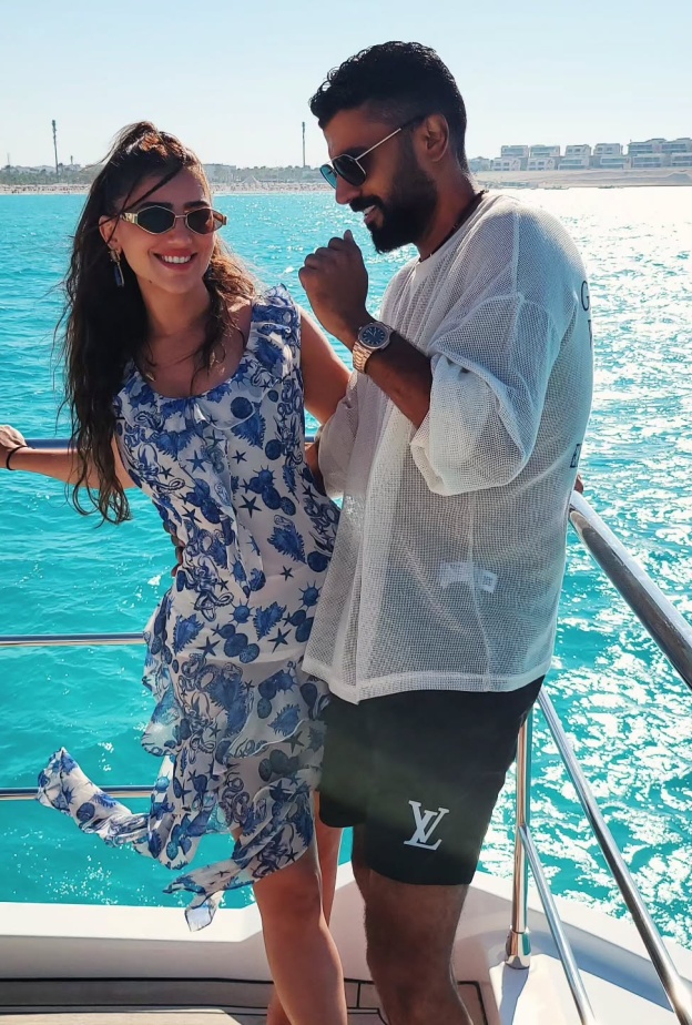 مي عمر ومحمد سامي