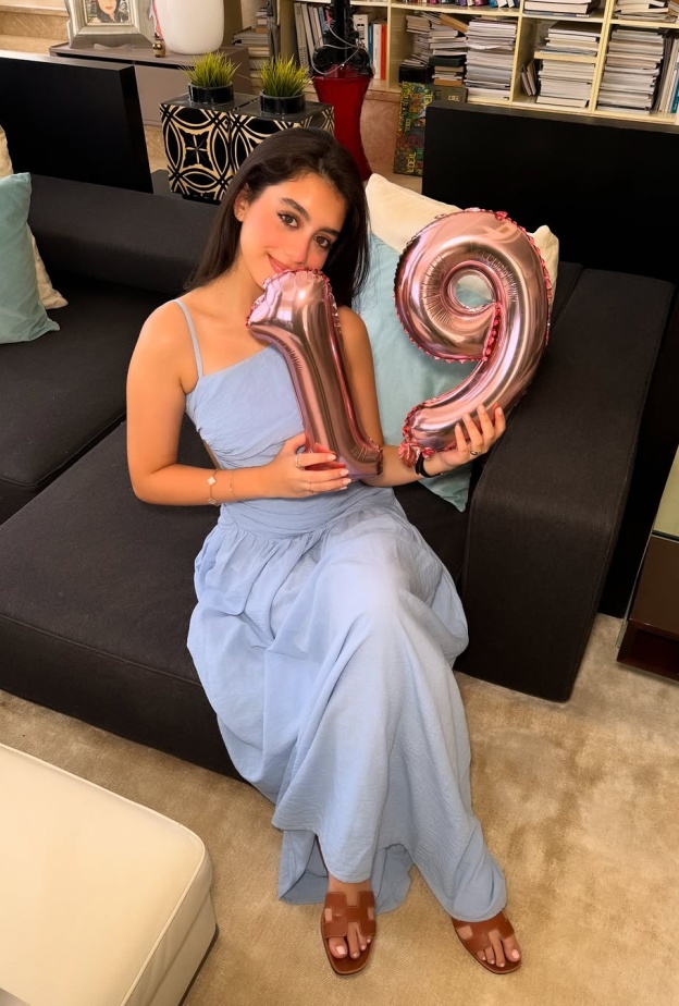 ياسمينا العبد في عيد ميلادها الـ 19
