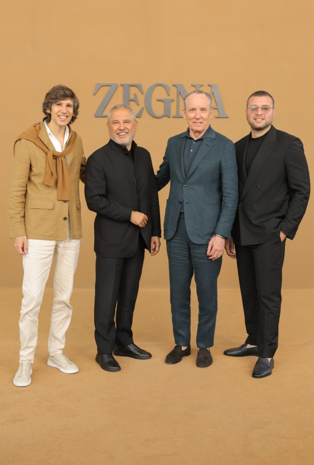حوار عابر للأجيال بين علامتي ZEGNA وELIE SAAB
