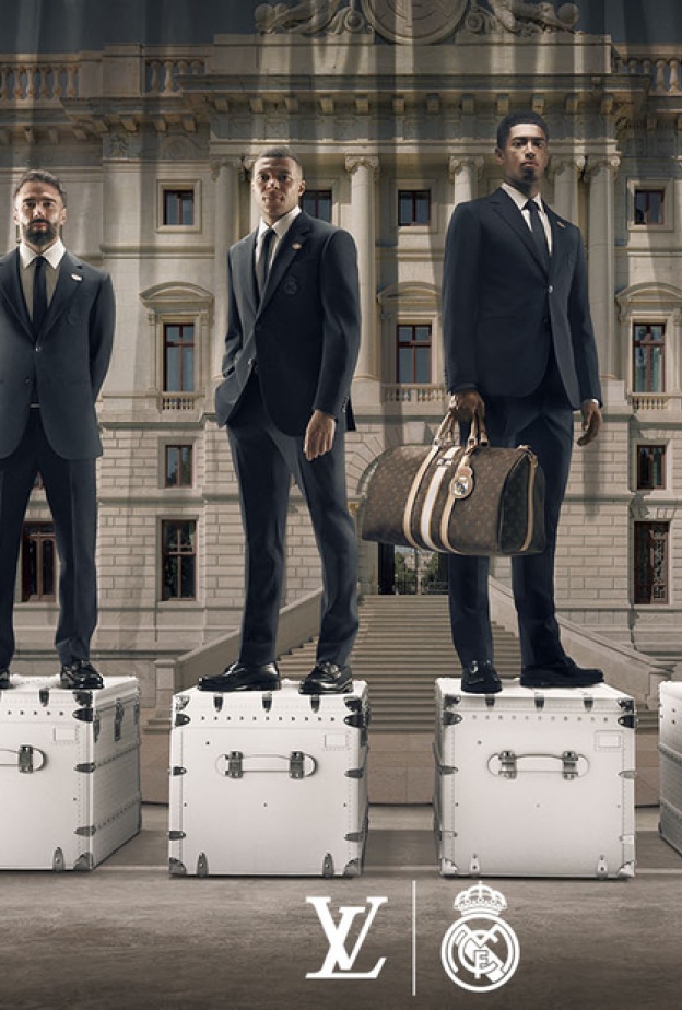 Louis Vuitton بتعاون وشراكة لافتة مع منتخب ريال مدريد