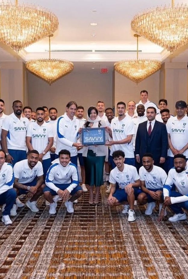 الأميرة ريما تحتفي بنجوم الهلال السعودي قبيل انطلاق مشوار الفريق في كأس العالم للأندية