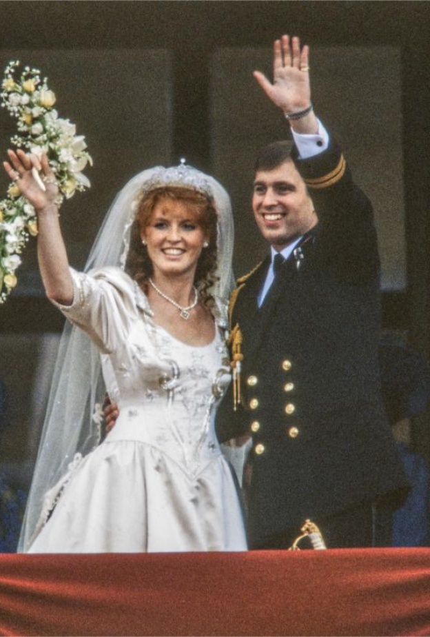 الأمير أندرو Prince Andrew وسارة فيرغسون Sarah Ferguson