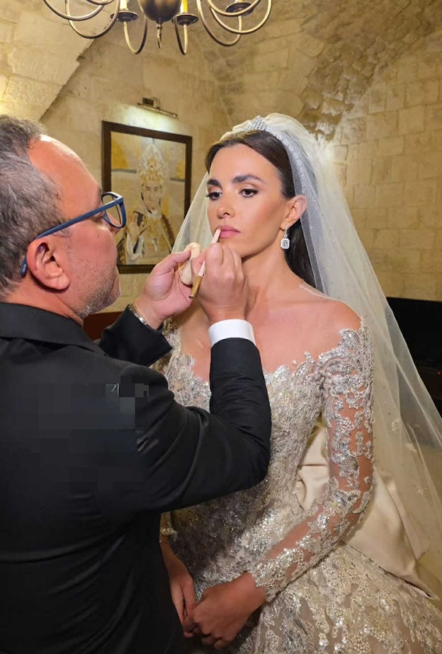 العروس زين قطامي نجمة تلمع يوم زفافها