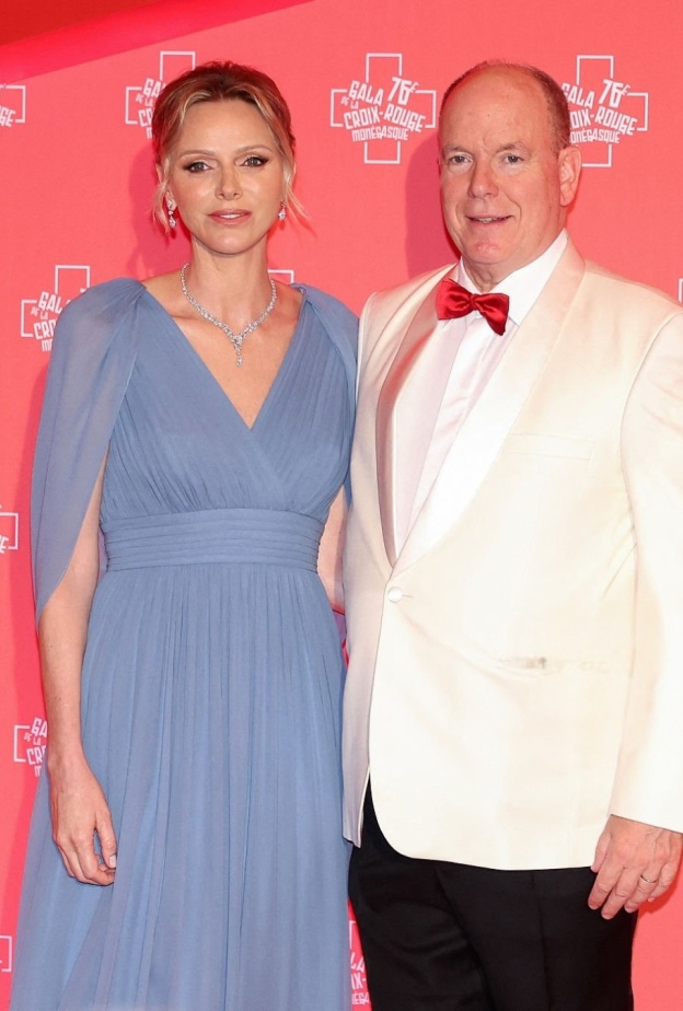 الأمير ألبرت الثاني والأميرة شارلين