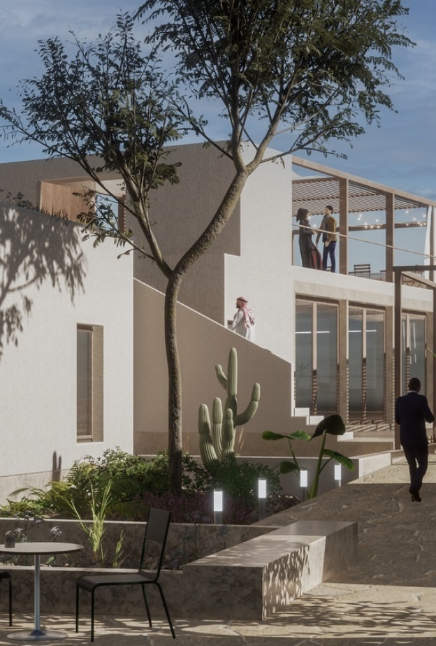 Desert Retreat من Quartz Architects إلى نهائيات مهرجان العمارة العالمي 2025