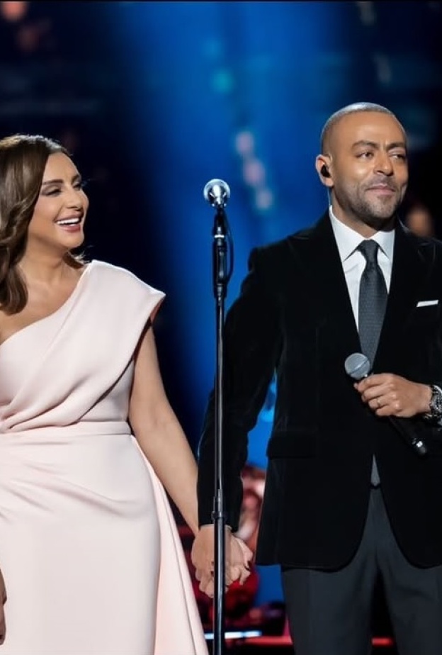 تامر عاشور وأنغام