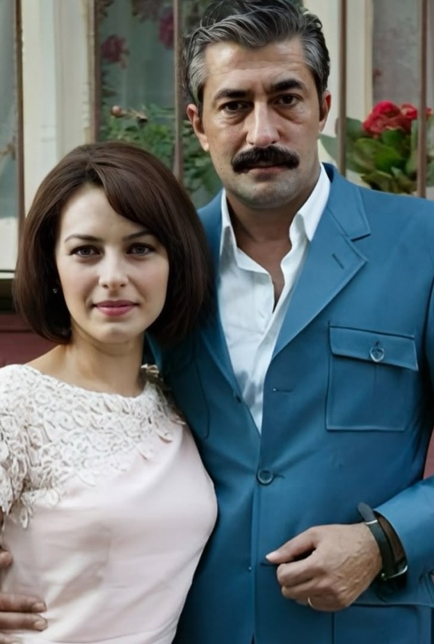 مشهد من مسلسل على مر الزمان