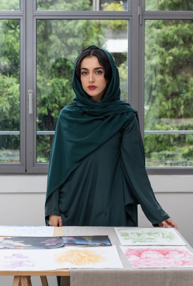 مضاوي القويز الصورة من حساب Casa degli Artisti