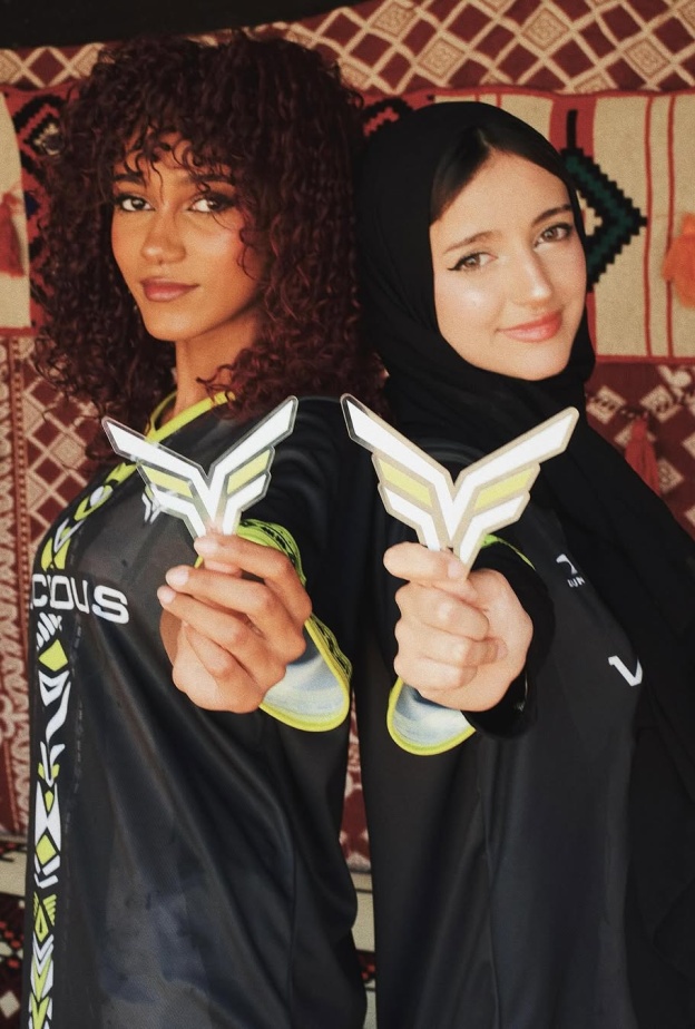 من لاعبات فريق TheVicious Esports