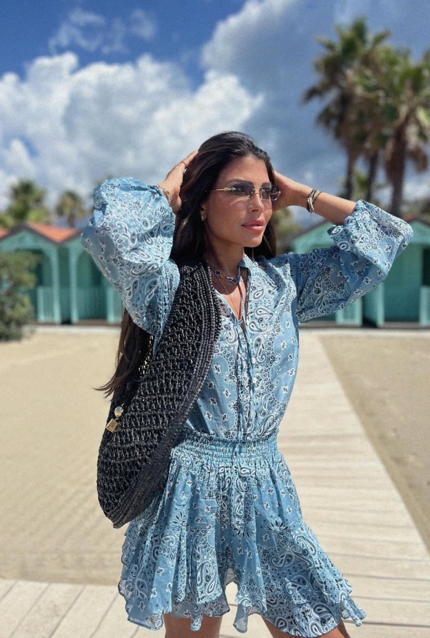 العنود بصيحة Paisley Print