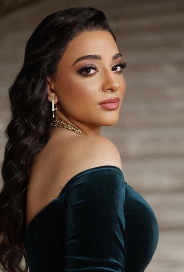 النجمة خيرية ابو لبن صورة من انستغرامها