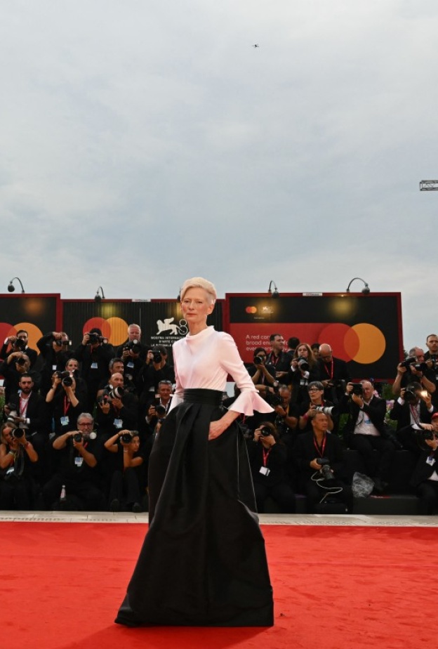 الممثلة البريطانية Tilda Swinton