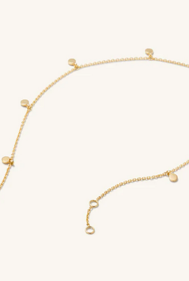 خلخال Dot Chain Anklet من Mejuri
