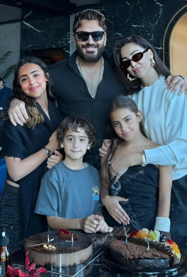 اسرة تامر حسني