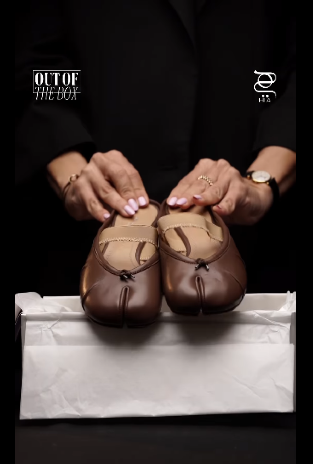  حذاء Tabi Elastic Band Mule من Maison Margiela 