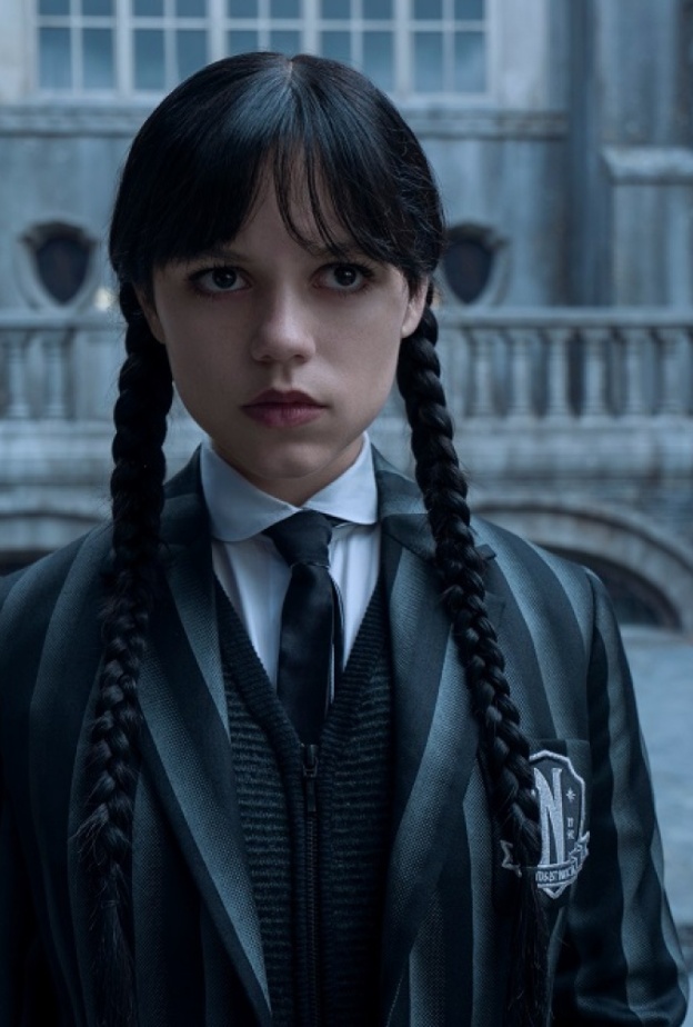 Jenna Ortega بطلة مسلسل Wednesday