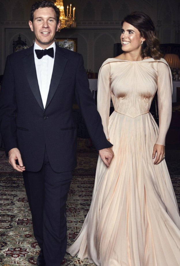 الأميرة يوجين Princess Eugenie وجاك بروكسبانك Jack Brooksbank- 4 سنوات