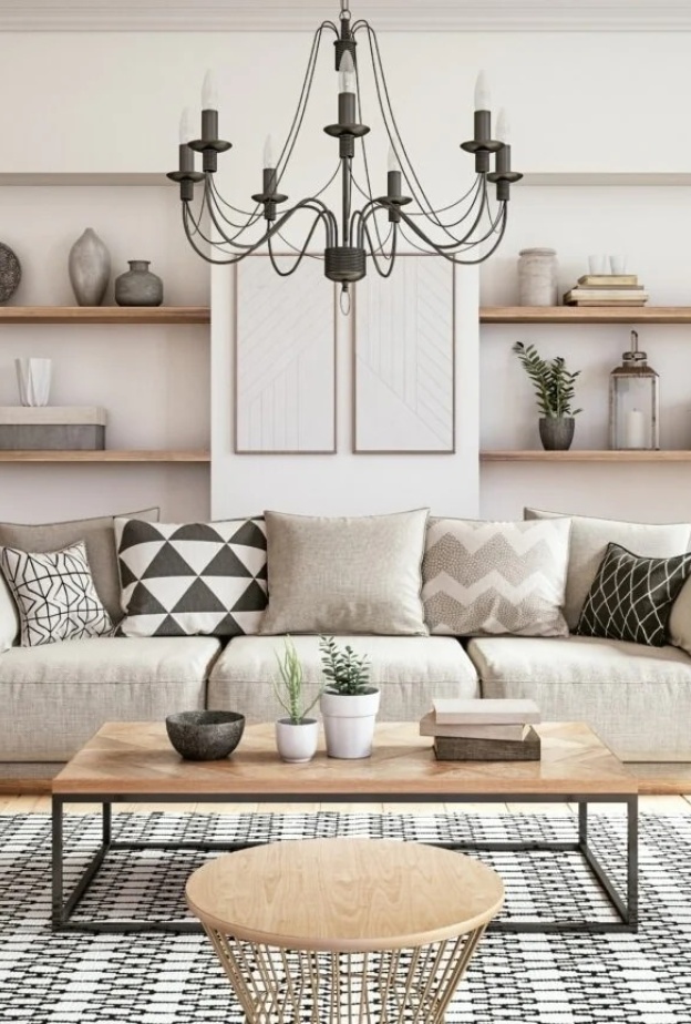 الديكور الإسكندنافي: مساحات مضيئة ووظيفية بألوان هادئة