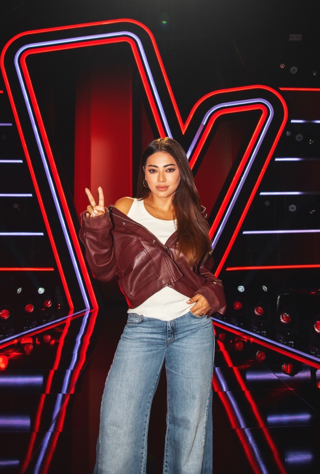 رحمة رياض تحمس جمهورها لـ The Voice