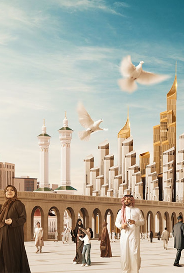 سمو ولي العهد يعلن إطلاق مشروع بوابة الملك سلمان في مكة المكرمة