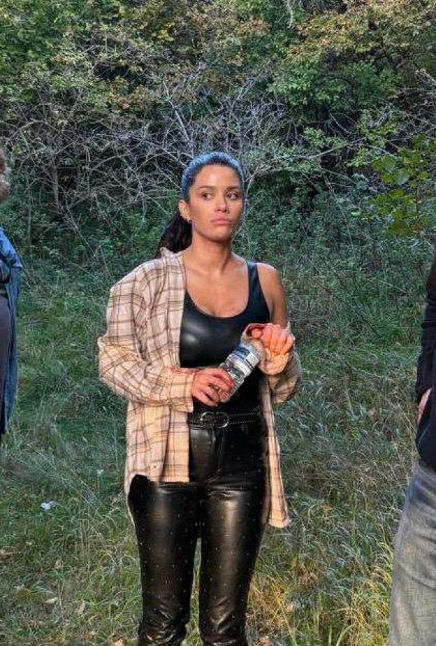 سينتيا خليفة تصور فيلم جديد من إخراجه