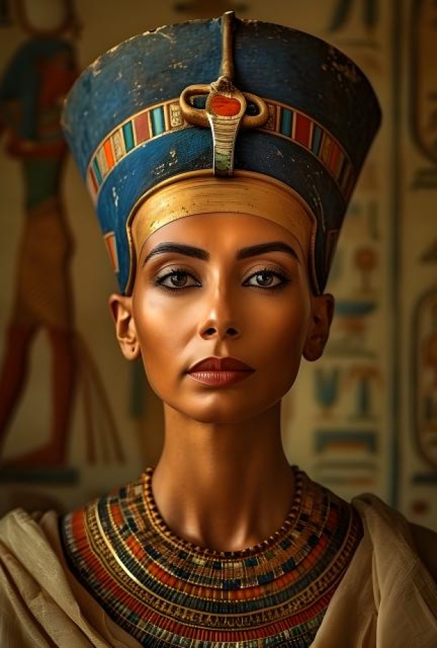 الملكة حتشبسوت قائدة استثنائية تروي رحلة كفاحها من المتحف المصري الكبير إلى العالم من منّبرهي