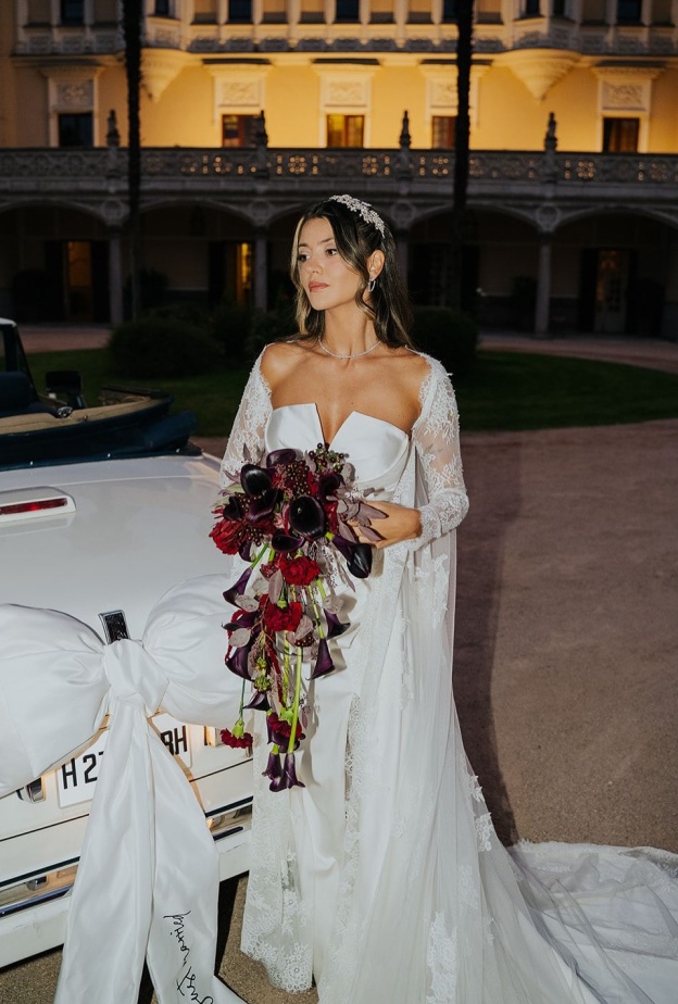 نورهان إبنة وليد توفيق تتألق بزفاف ملكي بطابع إسباني: إطلالة تحاكي أناقة القصور